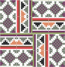 ancient pattern Vector illustration N33