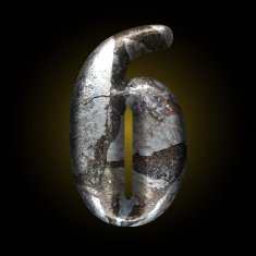 vector old stone letter N53