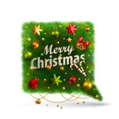 Christmas Bubble for speech