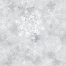 Christmas seamless pattern with snowflakes N2