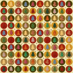 Seamless pattern with Christmas trees N29