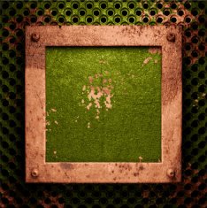 Old metal background N1304