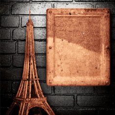 Old metal background N1307