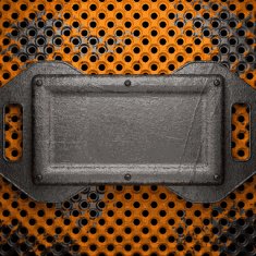 Old metal background N1313