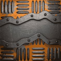 Old metal background N1315