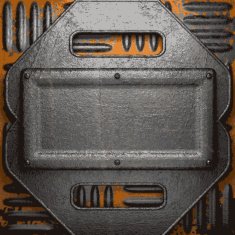 Old metal background N1316