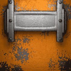 Old metal background N1322