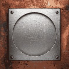 Old metal background N1325