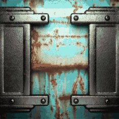 Old metal background N1326