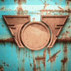 Old metal background N1328
