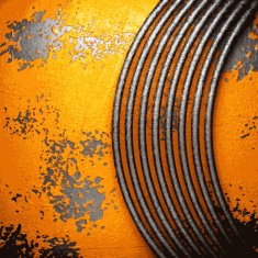Old metal background N1344
