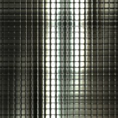 Metal silver checked pattern N7