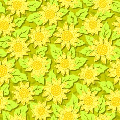 sunflower flower seamless background N2