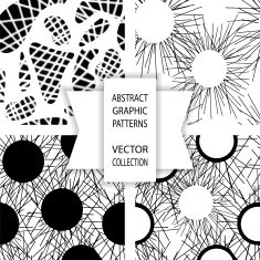 Abstract graphic patterns