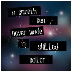 Quote inspirational poster typographical design vector illustration N4