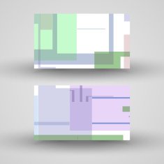 Vector business-card set for your design N338