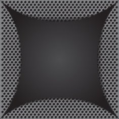 Abstract dotted metal design Vector illustration N2