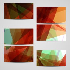Vector business-card set for your design N342