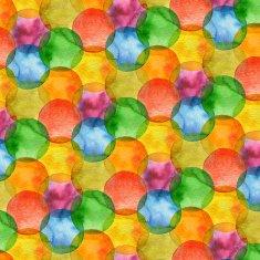 Abstract watercolor circle painted background N3