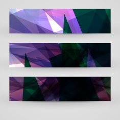 Vector banner set for your design N129