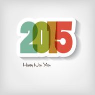 New Year card N34
