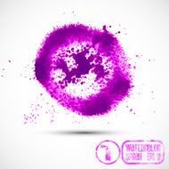 Spray paint graffiti decorative splatters N4