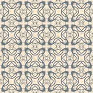 abstract lattice on a beige background