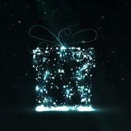 Circuit board background christmas gift N5