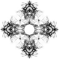 Mandala Decorative hand drawn lace pattern N24