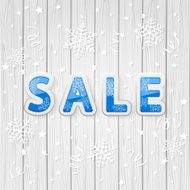 Inscription sale on wooden background N2