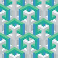 Isometric seamless background N4