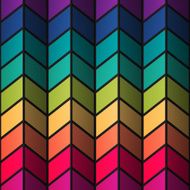 Rainbow colorful stained-glass rectangles abstract background N2