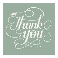 Hand Drawn Thank You N2