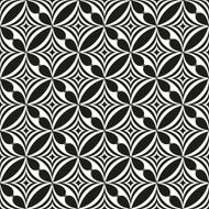 Black and white abstract seamless pattern Vector illustration N2