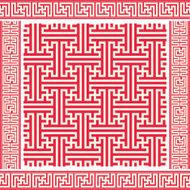 The Frames and Seamless background of Chinese Style