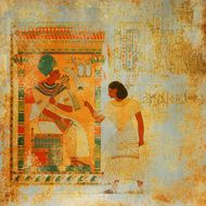Grunge antique Egypt background