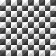 chessboard pyramid seamless pattern
