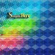 Multicolored mosaic background N46