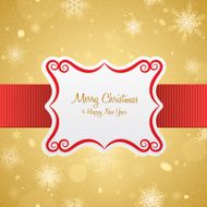 Christmas card Label N2