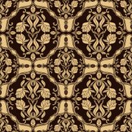 Damask beautiful background luxury floral ornament N2