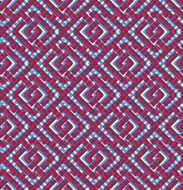 Colorful geometric seamless pattern symmetric endless vector N15