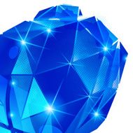 Textured background with plastic deformed flash object 3d N6