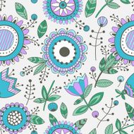 Seamless floral pattern decorative background N7