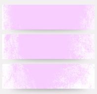 grunge pastel banners
