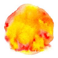 Abstract watercolor art hand paint N2