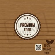 Eco Organic food Stamps - Illustration N7