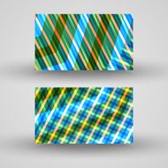Vector business-card set for your design N354