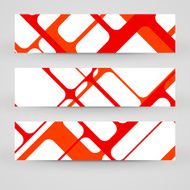Vector banner set for your design N136