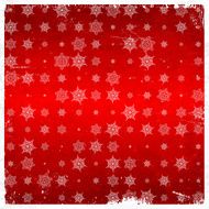 Snowflake pattern on aged card N2