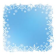 Blue Christmas snow background with stripes EPS10 vector N2
